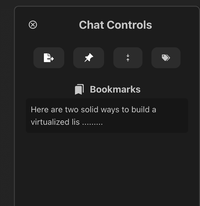 Bookmark Message